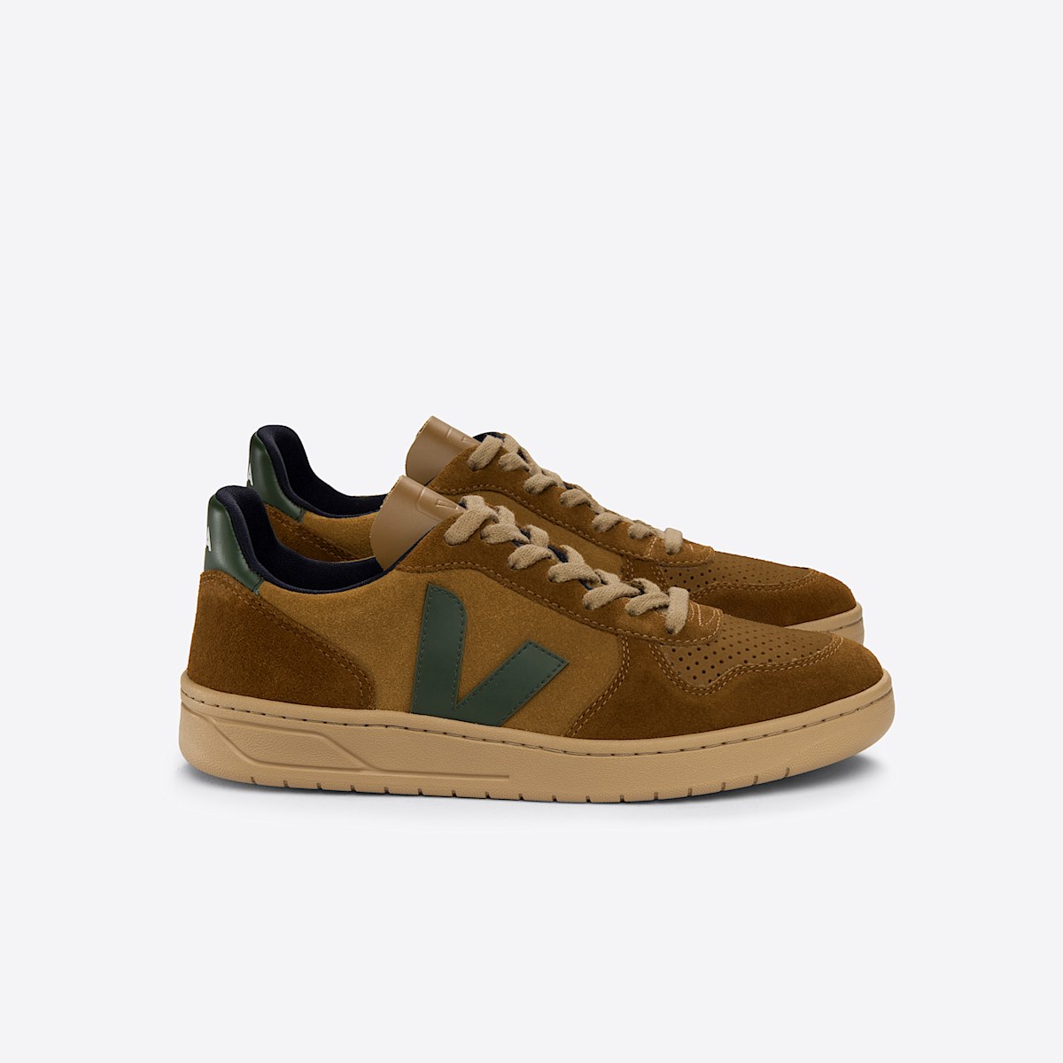 V-10 SUEDE CAMEL CYPRUS MULTICO